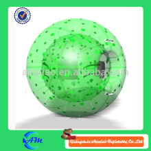 Color diferente para eligió la bola inflable del zorb para la bola de hierba plástica al aire libre